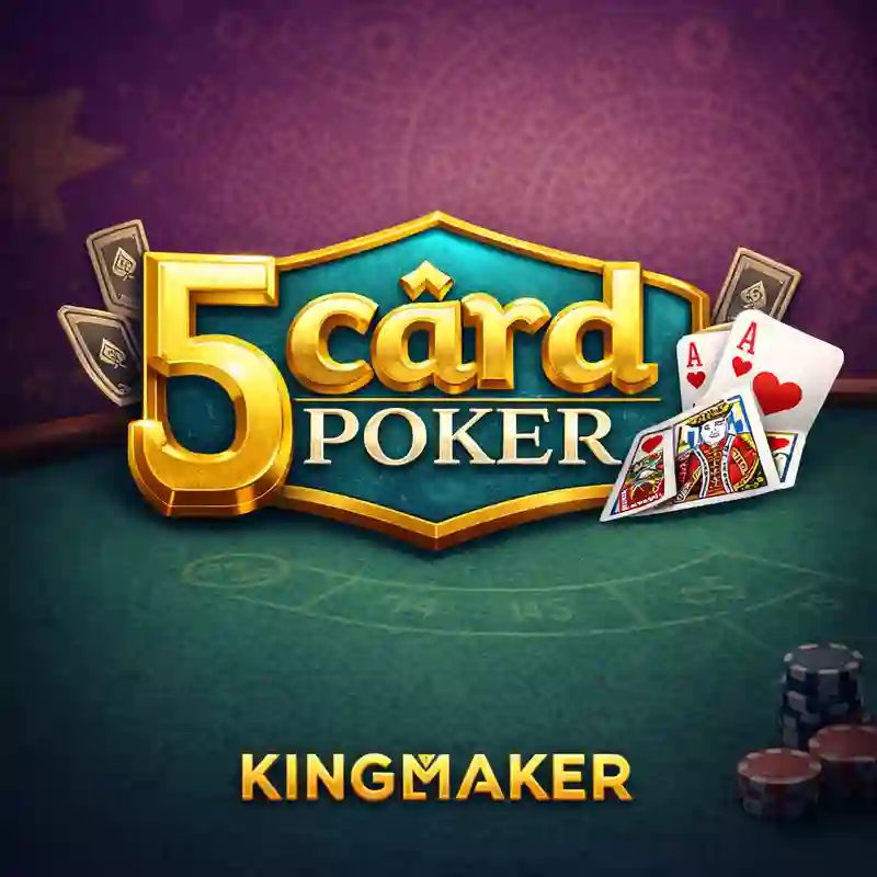 5 Card Poker Game Icon
